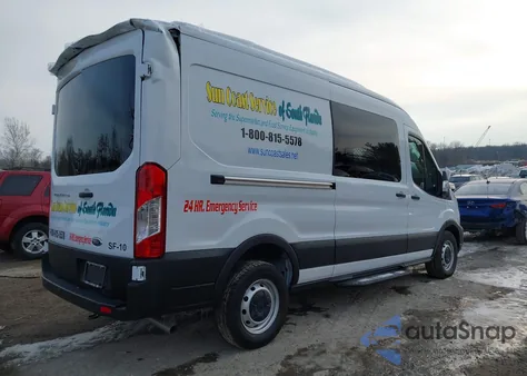 2025 Ford Transit-250 из США, поврежденный, VIN 1FTBR1C80SKA38180